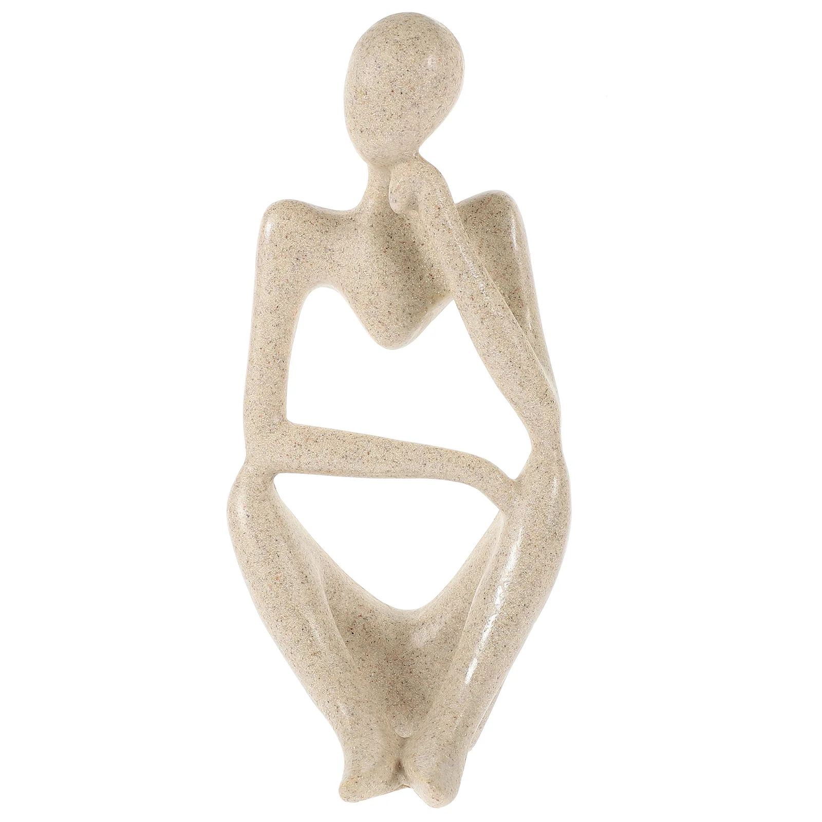 

Cabinet Thinker Ornament Office Christmas Table Decoration Resin Abstract Sculpture