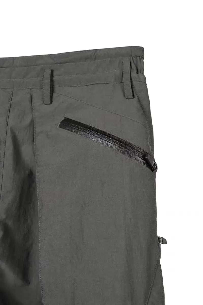 Corrosion equipment 24aw P31-GY Wide leg pants layering effect design multipocket dwr coating material ykk zippers techwear