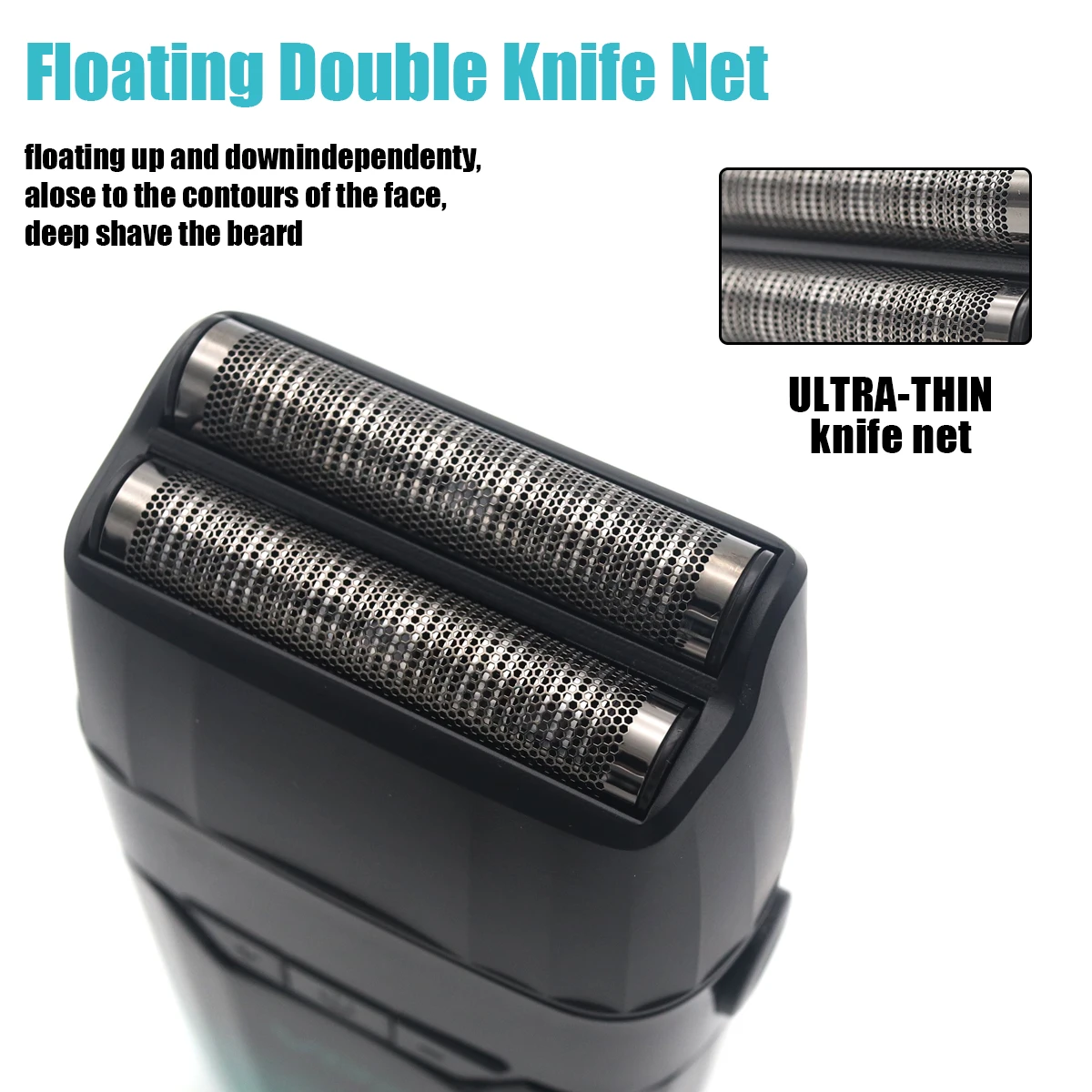 VGR V308 ماكينة حلاقة للرجال مزدوجة احباط كامل معد...