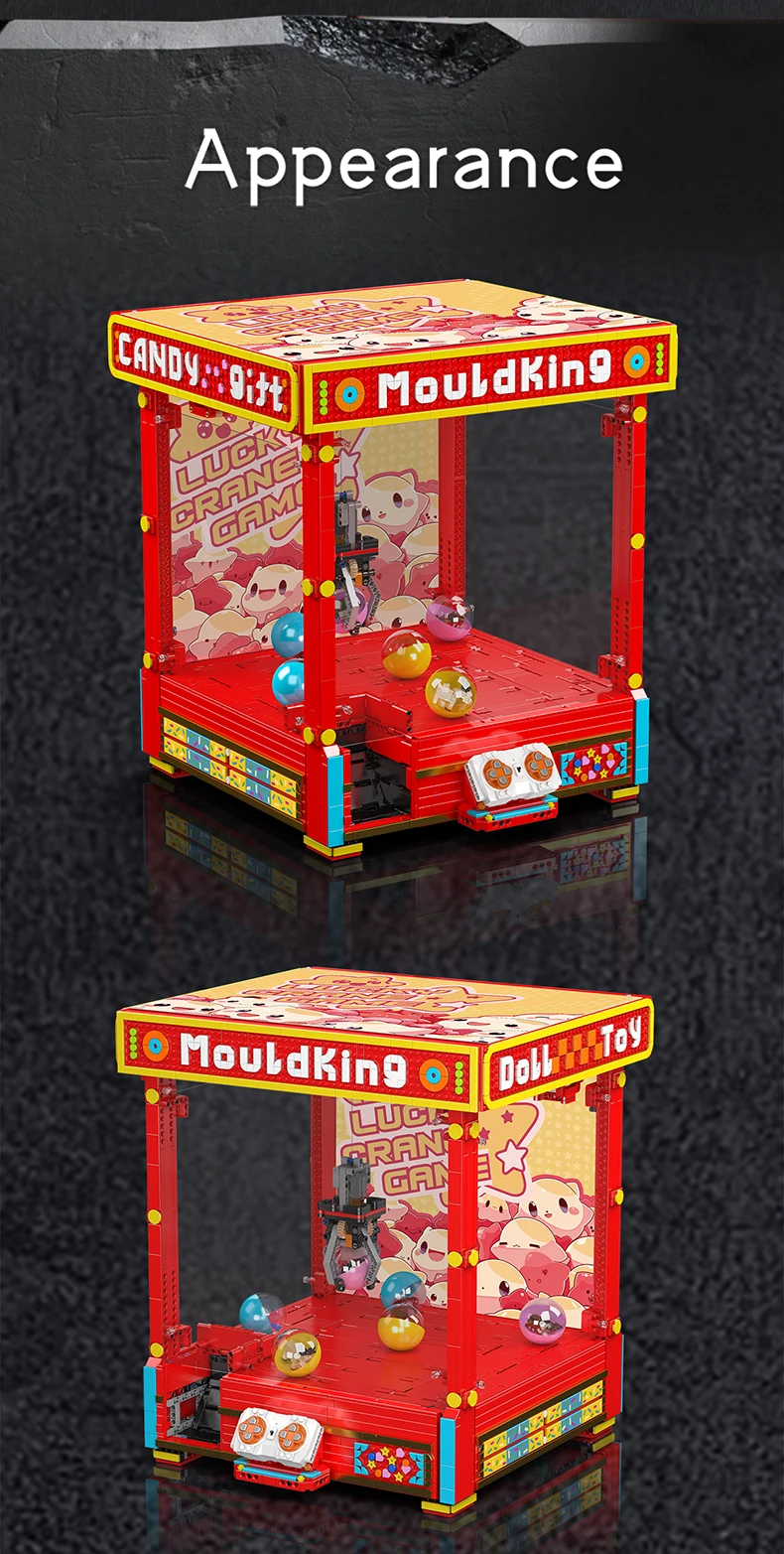 Máquina pinza en ladrillos Control remoto