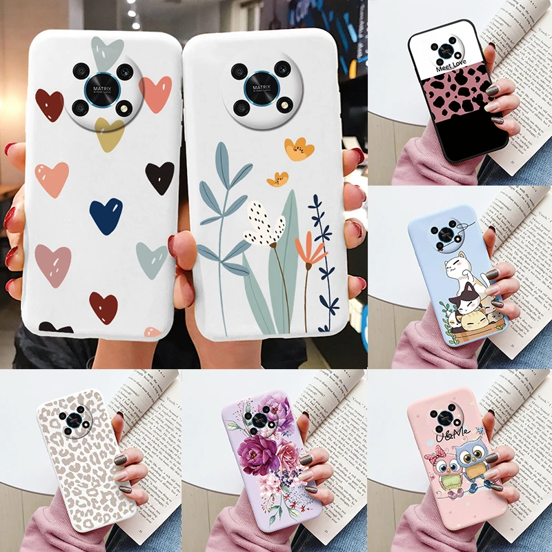 Case For Honor Magic 4 LITE 5G X30 X9 Back Cover Cute Love Stitch Protect  Soft Cover Silicone Cartoon Funda For Honor X30 Capa