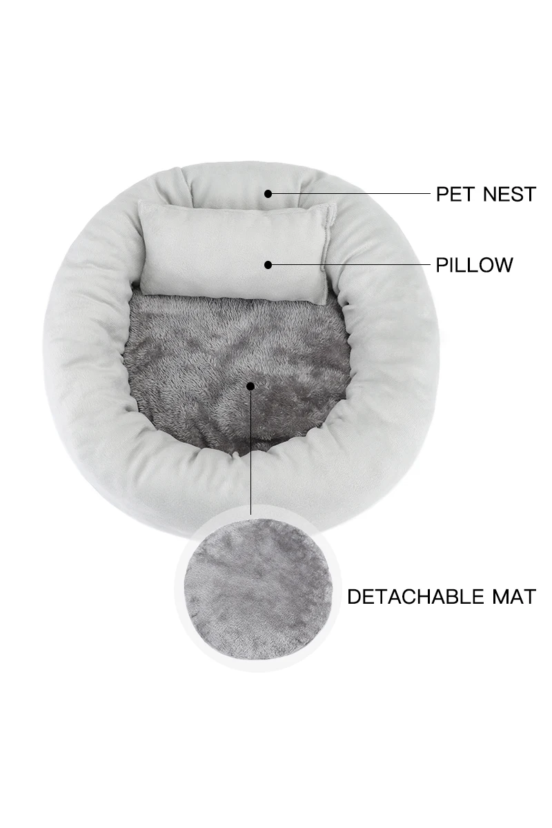 Title 4, Small Dog Bed Pillow Dogs Accessories Cushion B...