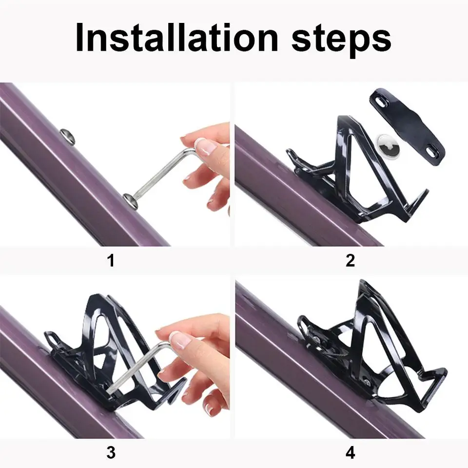 SUPPORT MONTAGE PORTE bidon AirTag Support porte bouteilles vélo D2 SUPPORT MONTAGE PORTE bidon AirTag Support porte bouteilles vélo D2