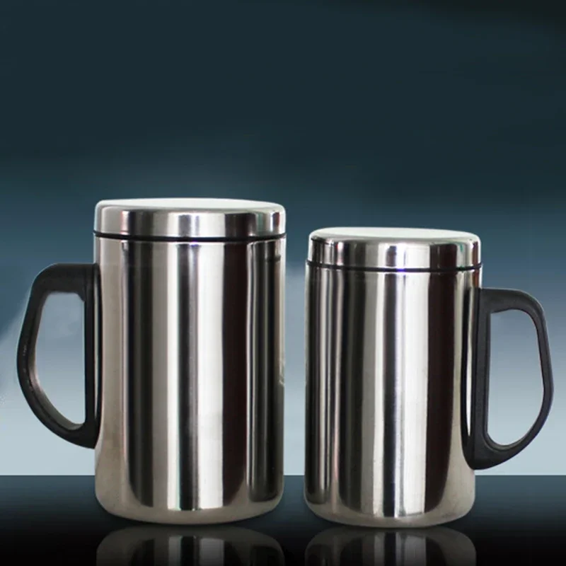 

350/500ml Stainless Steel Travel Mug Thermal Water Bottle Insulated Coffee Beer Water Tea Cup Home Drinkware Tool