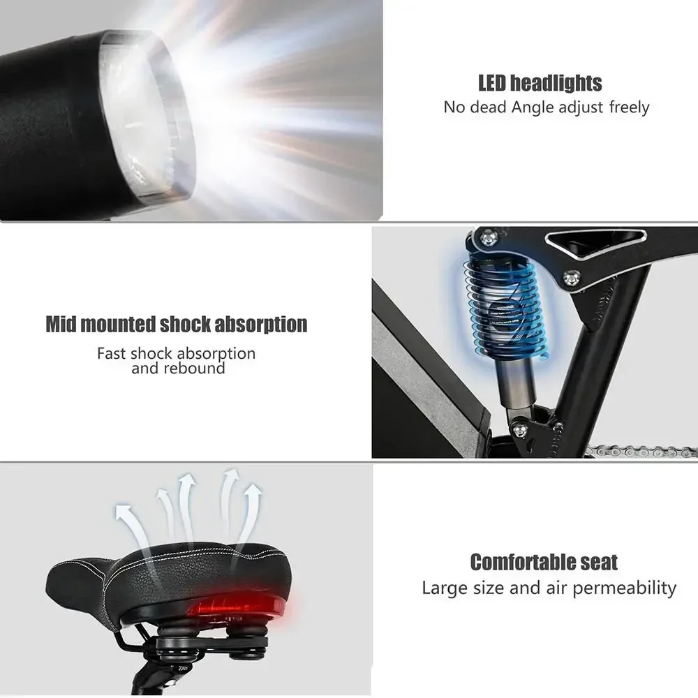 CMACEWHEEL TP26 Electric Bicycle  48V17AH Lithium Battery Adult Riding Electric Bike 26*4 inch Fat Tire Mountain Snow E-bike S7d836e56b89f42d796af2ae86baeaac2P