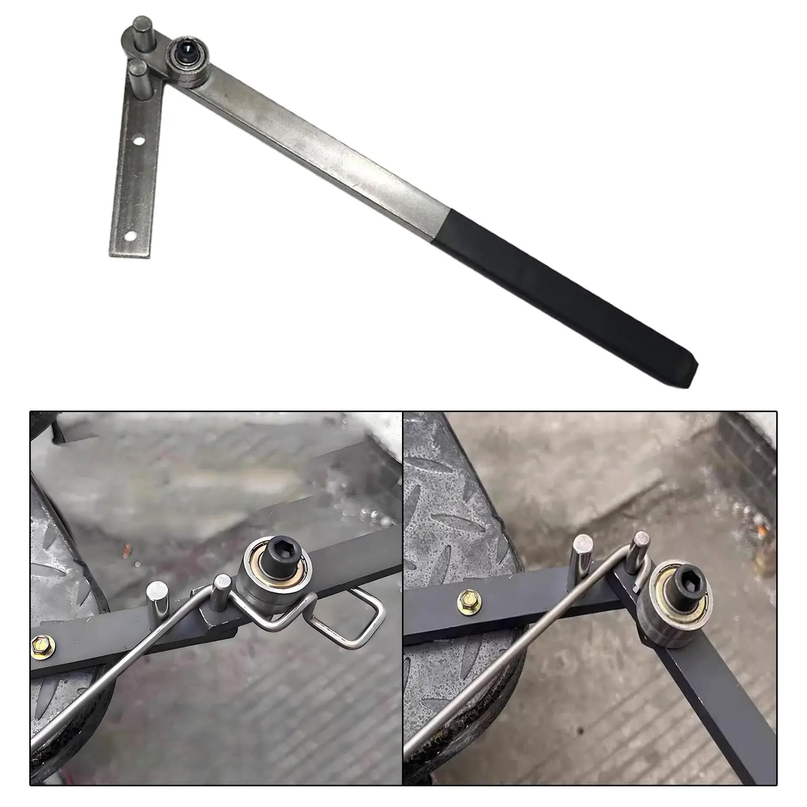 Steel Steel Bender Bending Tool Garage Household Rods Manual Bending Machine