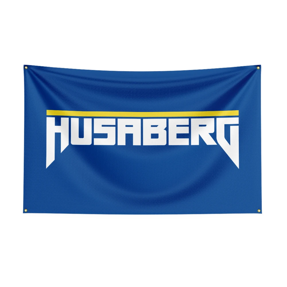 

3X5 FT Husabergs Flag Polyester Printed Motorcycle Banner For Decor