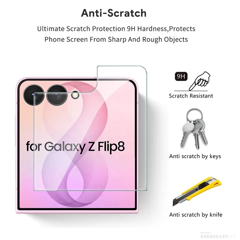 Premium Tempered Glass Back Screen Protector Case