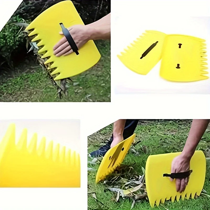 Handheld gardening rake 4