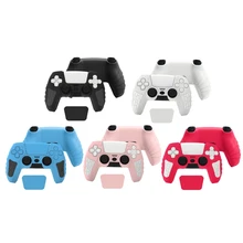 

Silicone Case Controller Grip Protective Cover Skin Housing Shell Anti-scratch and Washable Protection Sleeve for PS5