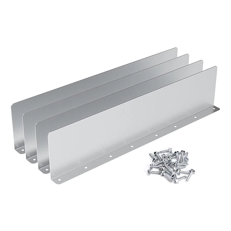 

8Pcs Rain Gutter Gutter Splash Guards For House Roof Corner Diverter Roof Rain Diverter Gutter Splash Guards