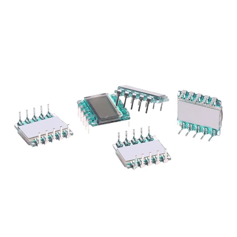 TN Positive 3-Digits Segment LCD Panel 5pcs/pack 10PIN 3.0V Digital Tube Display LCD Segment Code Screen lcd panel display