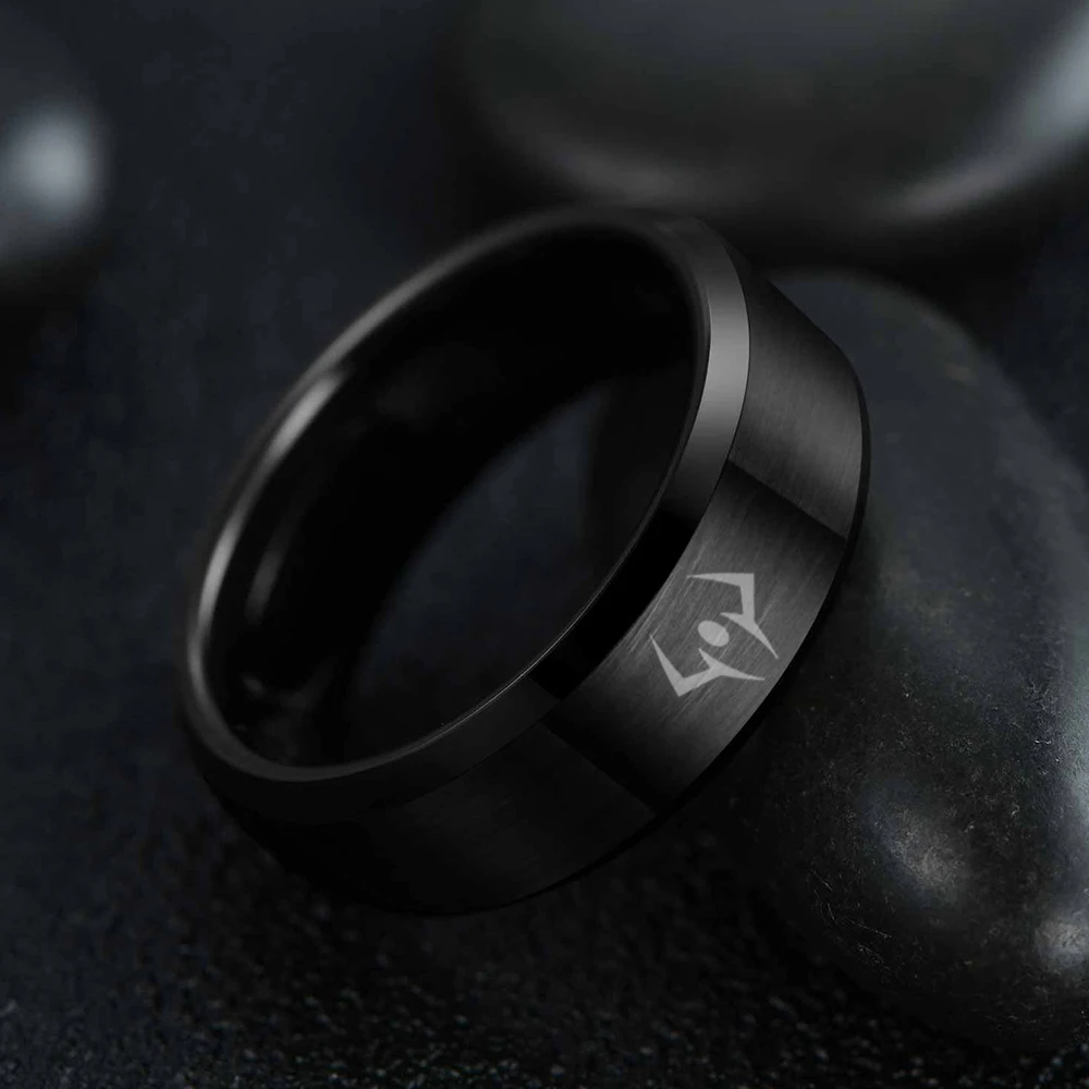 Finger Rings, Stainless Steel Rings, Metal Rings for Anime Jujutsu Kaisen Cosplay