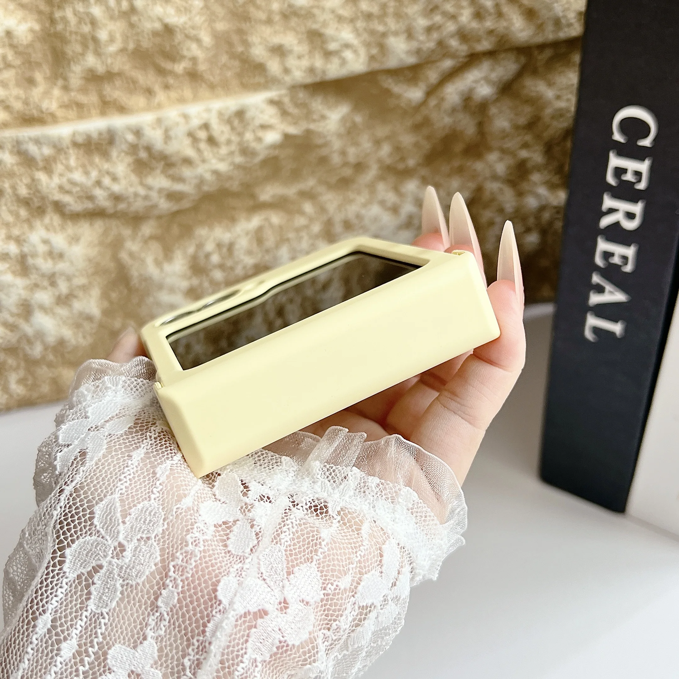 Candy Color Shockproof Foldable Phone Case with Hinge Protection