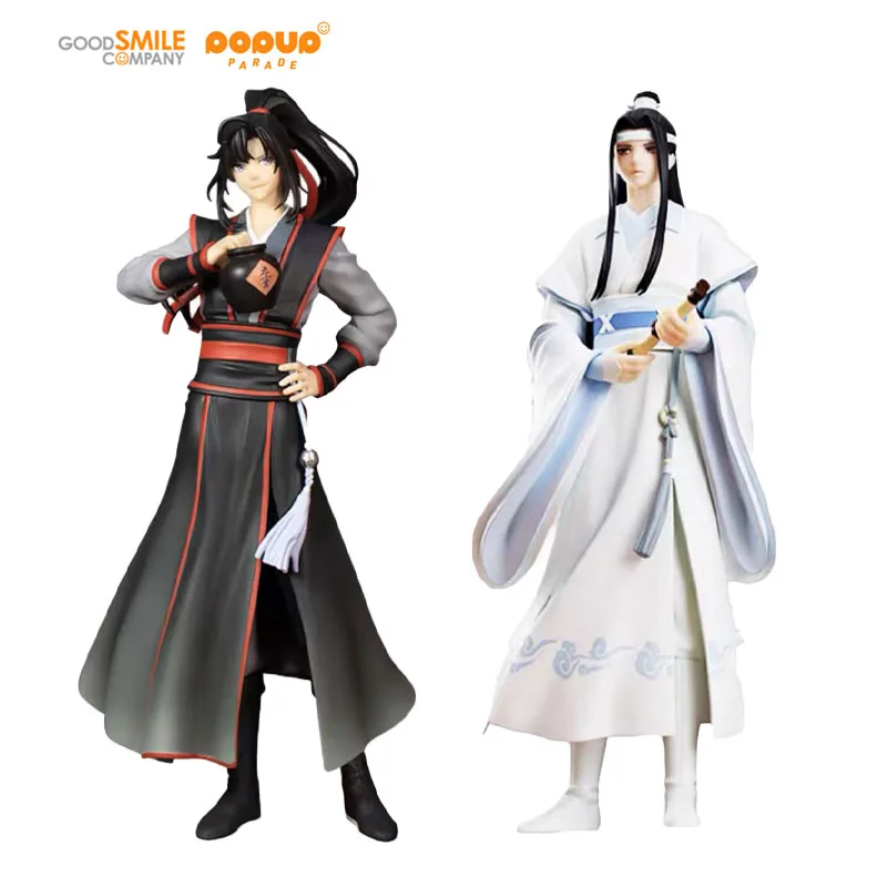 

In Stock Original GOOD SMILE GSAS GSC POP UP PARADE MO DAO ZU SHI Lan Wangji Wei Wuxian 19cm PVC Action Anime Figure Model Toys