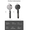 Household bath set nozzle booster shower head handheld nozzle bubble nano shower head large water output bathroom easy to use 6