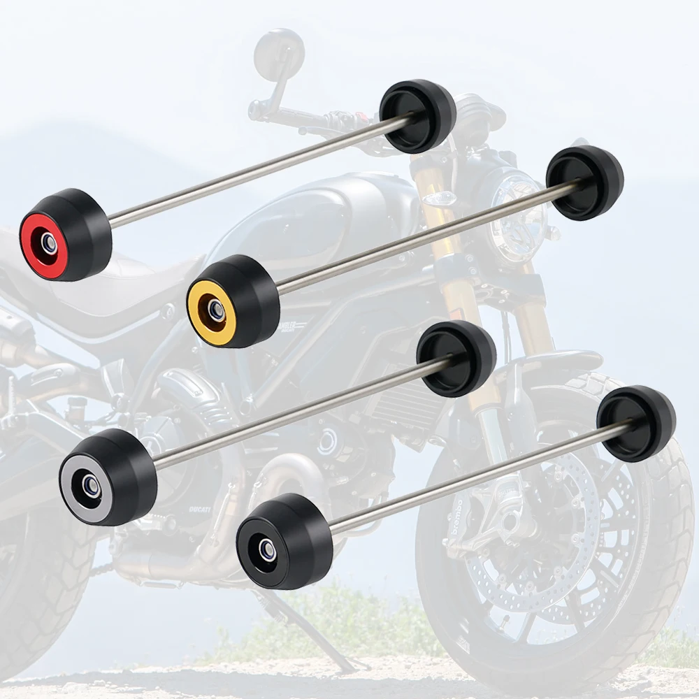 Per 20-2021 Ducati Scrambler 1100 Sport Pro Cursori Dell'Asse Della Ruota Anteriore Bobine Del Mandrino Per Ducati Scrambler 1100 /Sport 2018-2020
