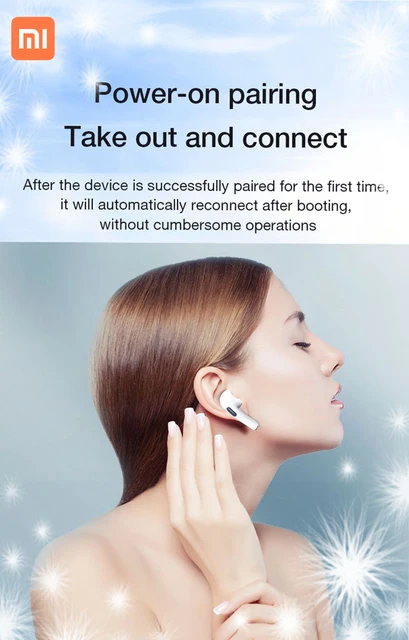 Xiaomi Bluetooth Earphone Wireless Earbuds Bluetooth in-Ear Headsets Wireless Earbuds Wireless Headphones Built-in Mic 5