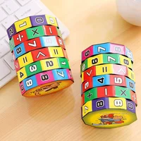Montessori Magic Cylinder Mathematics Numbers Cube Arithmetic Toy Kids Math Counting Game Puzzle for Children Education Learning 4