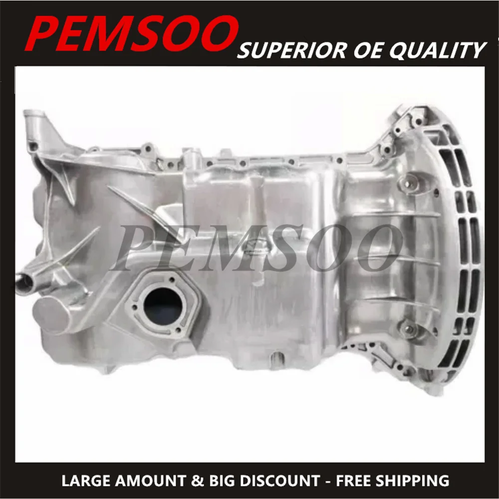 

1pcs Engine Oil Pan 2700140000 A2700140000 Aluminum for Mercedes CLA250 2014-2018 Refurbished