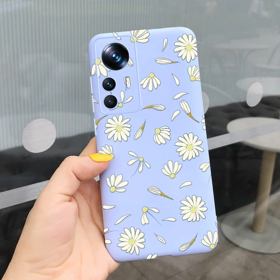 Sunflower Design Silicone Soft Phone Case with Bumper Protection