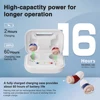 JINGHAO 1 Pair Mini Hearing Aids Rechargable In Ear Hearing Amplifier Sound Enhancer Fashion Design 2