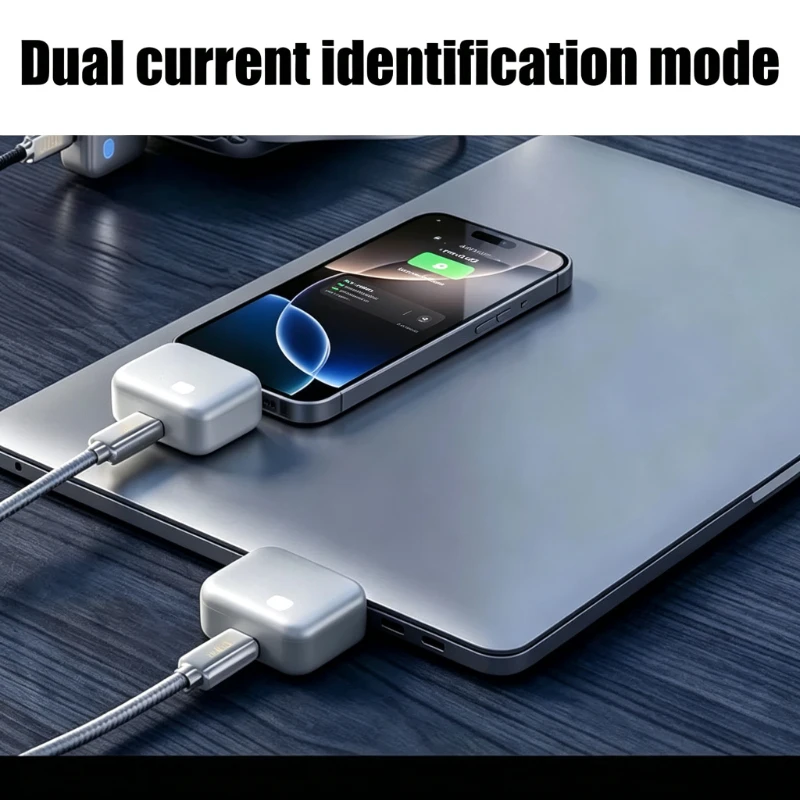 High-Power Auto Pop-Out Charger with Overcharge Protection and USB-C Adapter