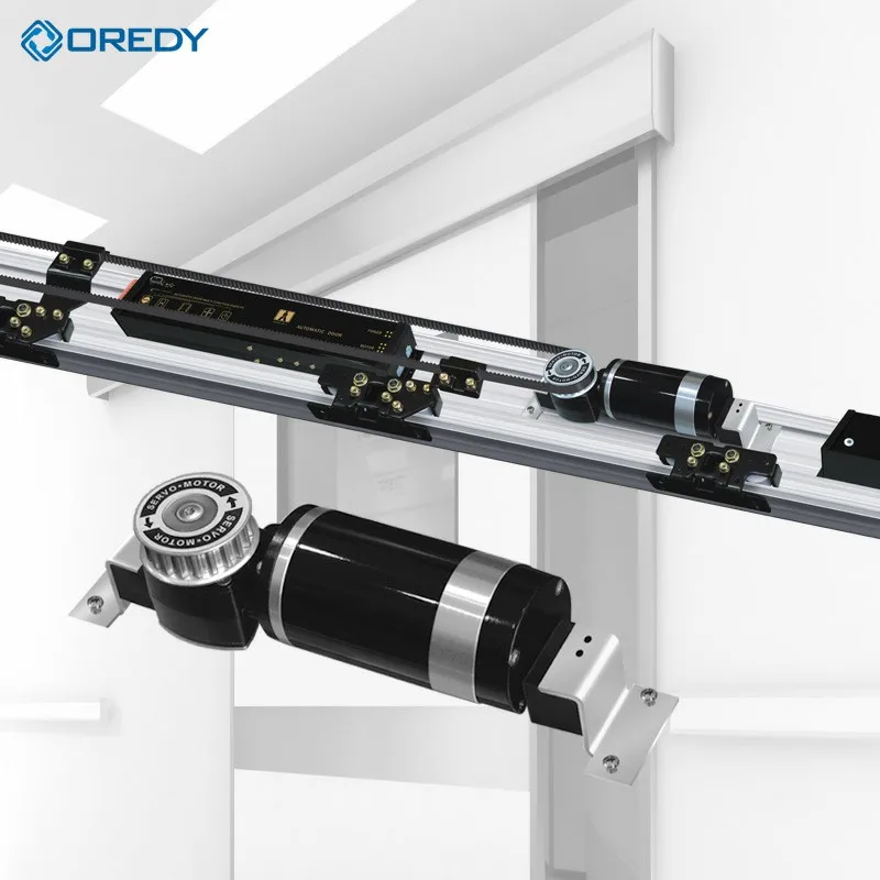 

Excellent 300kg DC motor electric induction sliding door unit and controller with microwave sensor