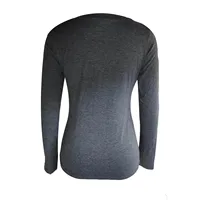 Économie grunge dégradés pour femmes, manches longues, chemises graphiques vintage, t-shirts esthétiques E-Girls, vêtements gothiques, streetwear, Y-Y2K, automne 5