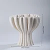 Ceramic Special-shaped Vases 3D Printing Modern Simple Flowerpot  Luxury Nordic Original Funny Gifts Creative Room Decoration 6