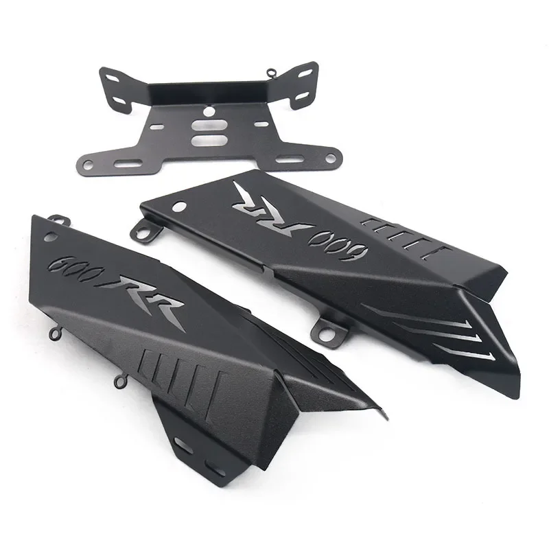 

For HONDA CBR600RR F5 CBR 600RR 600 RR 2007 2008 2009 2010 2011 2012 Motorcycle Accessories Exhaust shield License Plate Holder