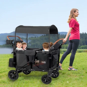 Trending Baby Folding Travel Stroller Luxury Pram 2 in 1 Stroller for 0-3 Years 1