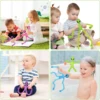 Cartoon suction cup telescopic tube,alien versatile stretching tube, interactive puzzle decompression toy,with and without light 4