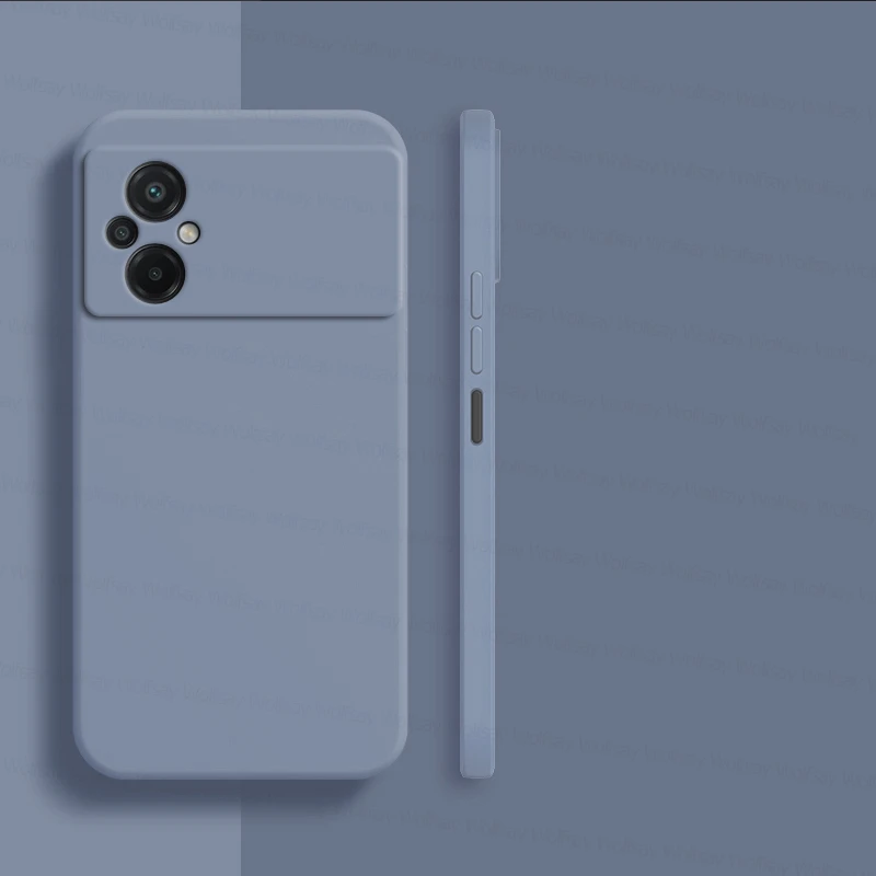 Shockproof TPU Liquid Silicone Phone Back Case