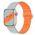 Gray blue orange