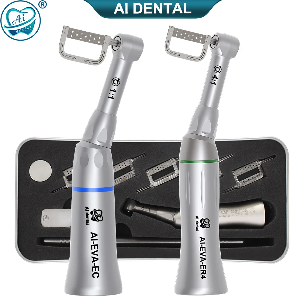 

Dental contra angle handpiece set AI-EVA-ER4S/ECS reduction vertical reciprocating deglaze bending orthodontic treatment tools