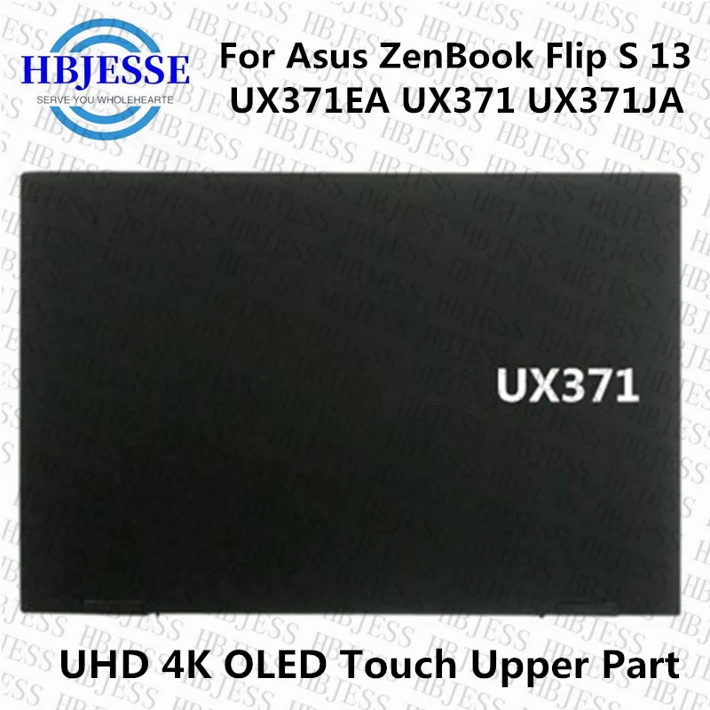 Фото Оригинальная новая OLED-панель для Asus ZenBook Flip S 13 UX371EA UX371E UX371 UX371JA сенсорный ЖК-дисплей в сборе с крышкой №2