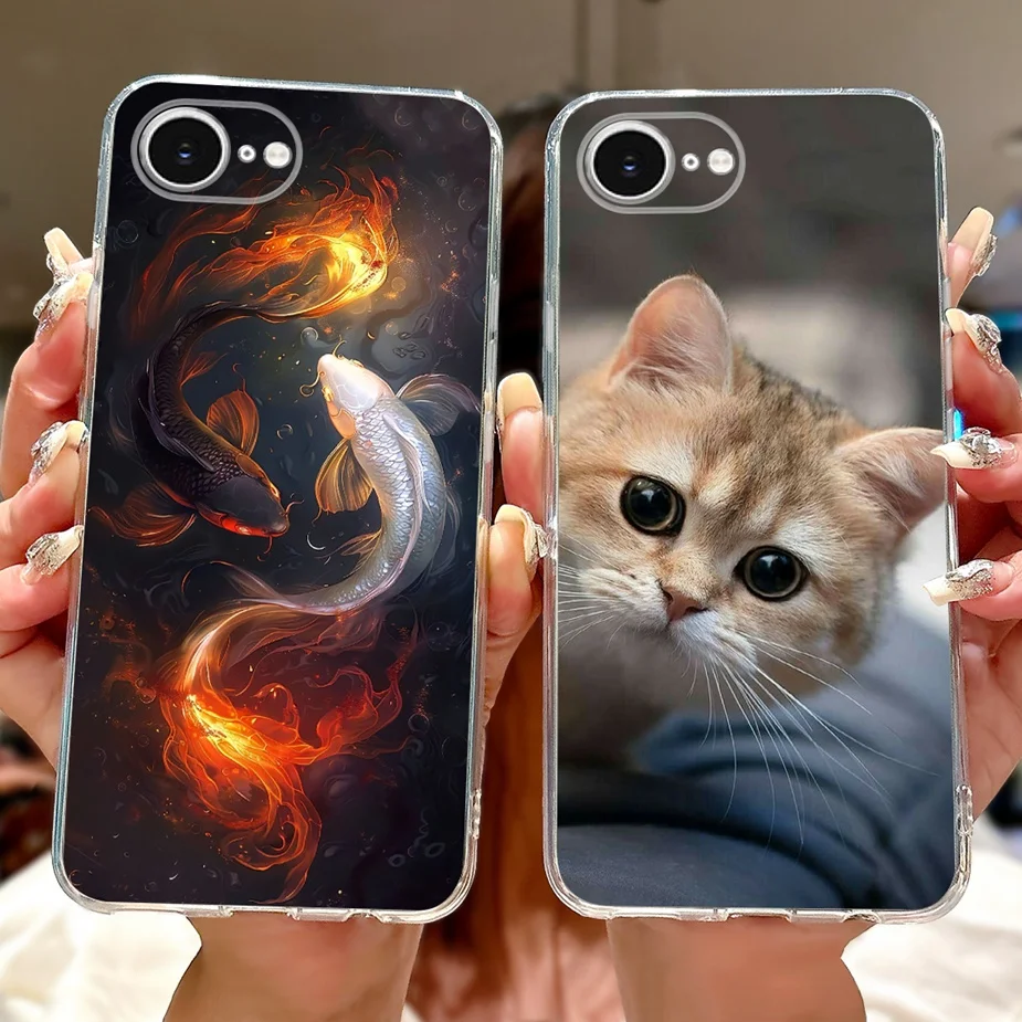 Luxury Painted Soft Silicone Phone Case - Enhanced Back Cover Bumper