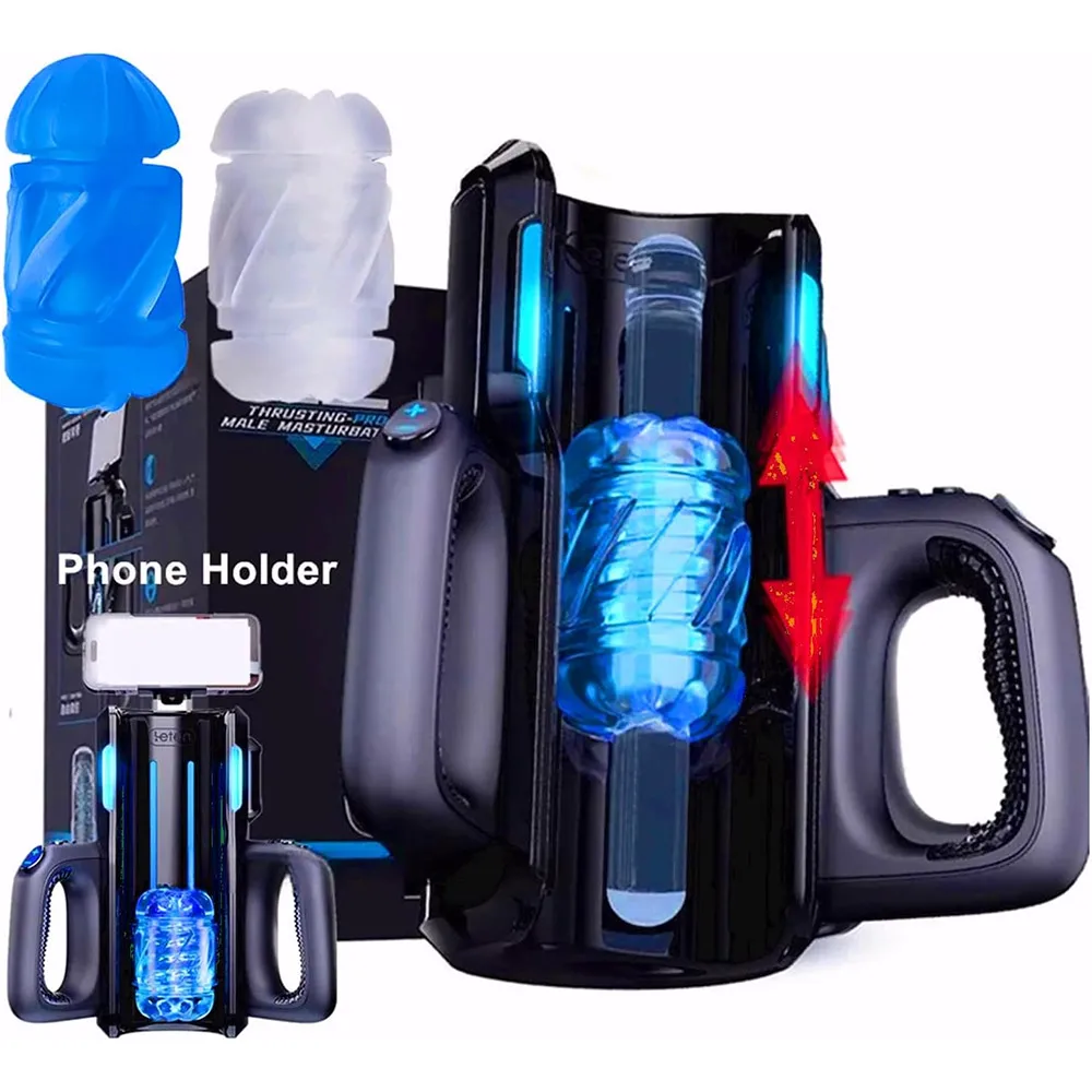 LETEN THRUSTING-PRO Thrusting High Speed Male Masturbator Machine Automatic Telescopic Vagina Masturbation Cup Sex Toy For Men male masturbator