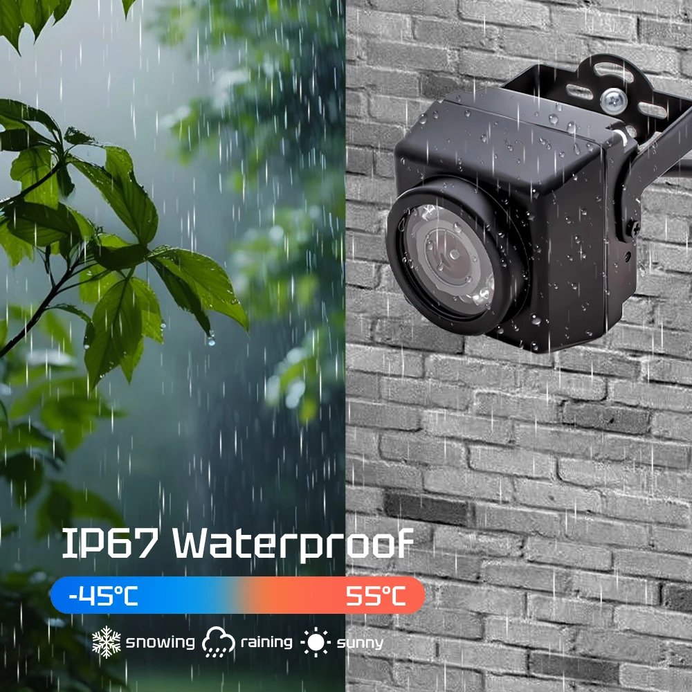 IP67 POE IP Camera 4K Webcam IR Night Vision Support Onvif RTSP H.265 Outdoor Wa