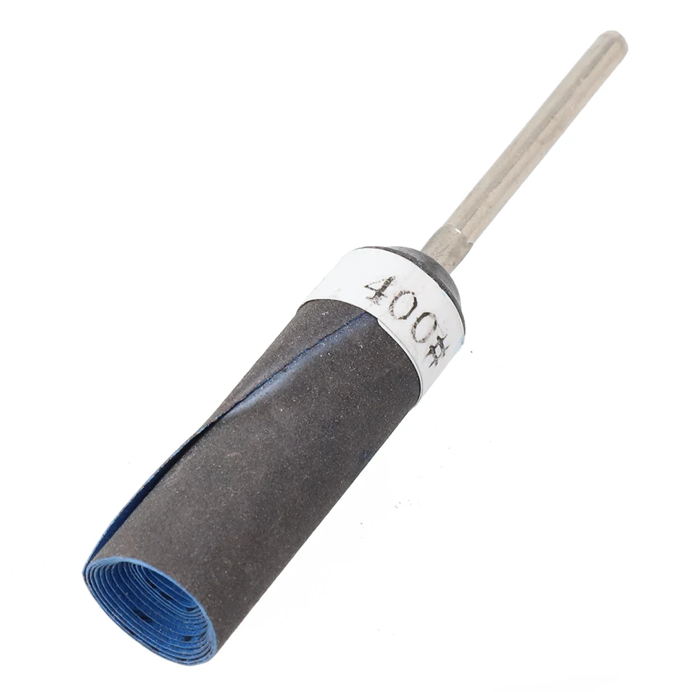 

5 Pcs Sandpaper Stick Glass Non-metal Wood Abrasive Tools Agate Electric Rotary Grinders Sandpaper Stick Polishing Wood