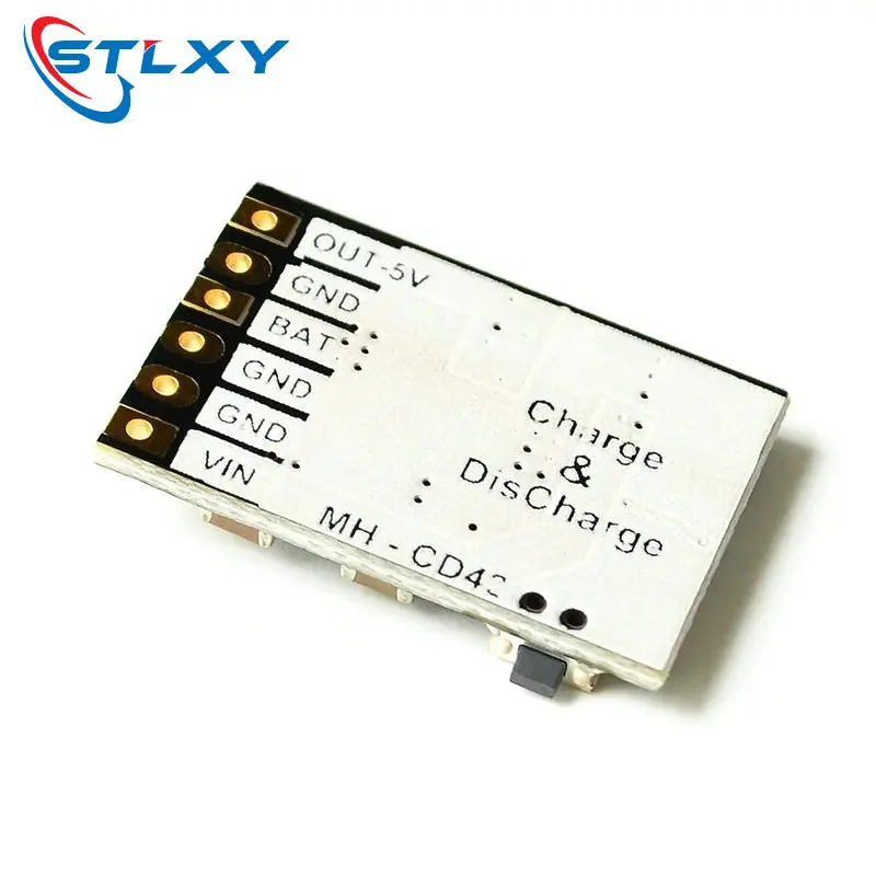 2A 5V 충전 방전 통합형 3.7V 4.2V 리튬 배터리 부스트 모바일 전원 보호 Diy 전자 PCB 보드 모듈