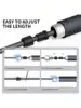 Adjustable Weighted Jump Rope for Adults, 3M Long Speed Rope with Detachable Weights & Aluminum Handle for Boxing Fitness 5