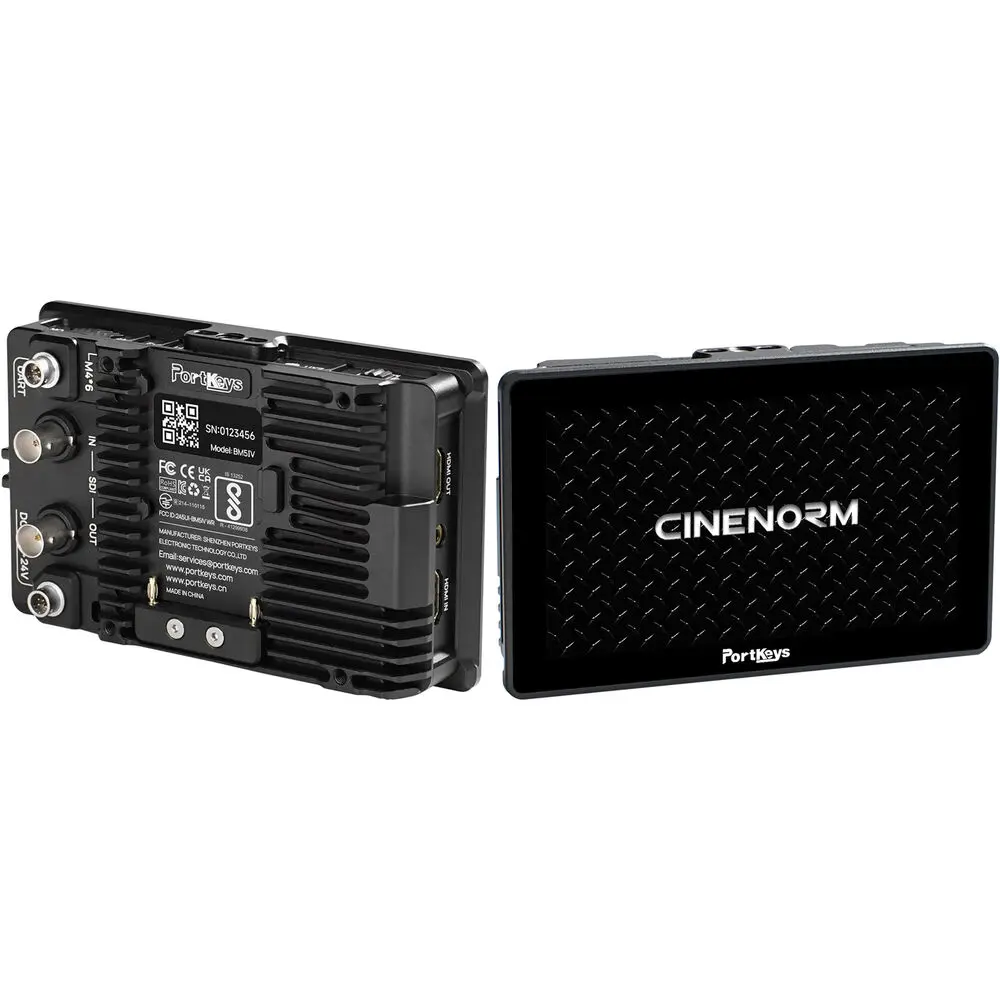 Portkeys BM5IV Monitor 5.5 inch Camera Control Monitor 2000Nits 4K60P HDMI 3G-SDI Wide Color Gamut for For 3D LUT output