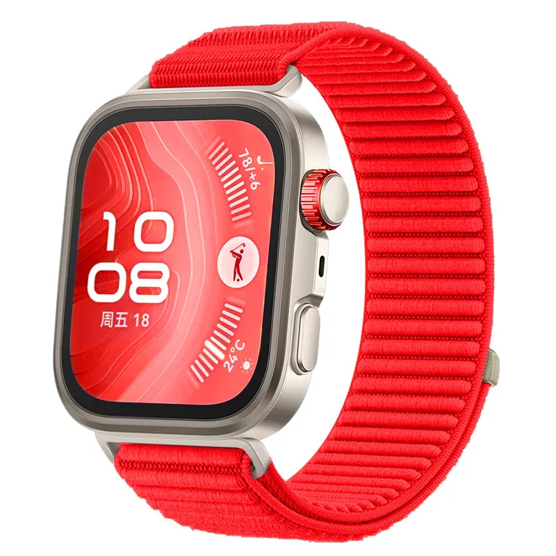 Sports Nylon Braided Loop Strap - Comfortable Bracelet Accessory
