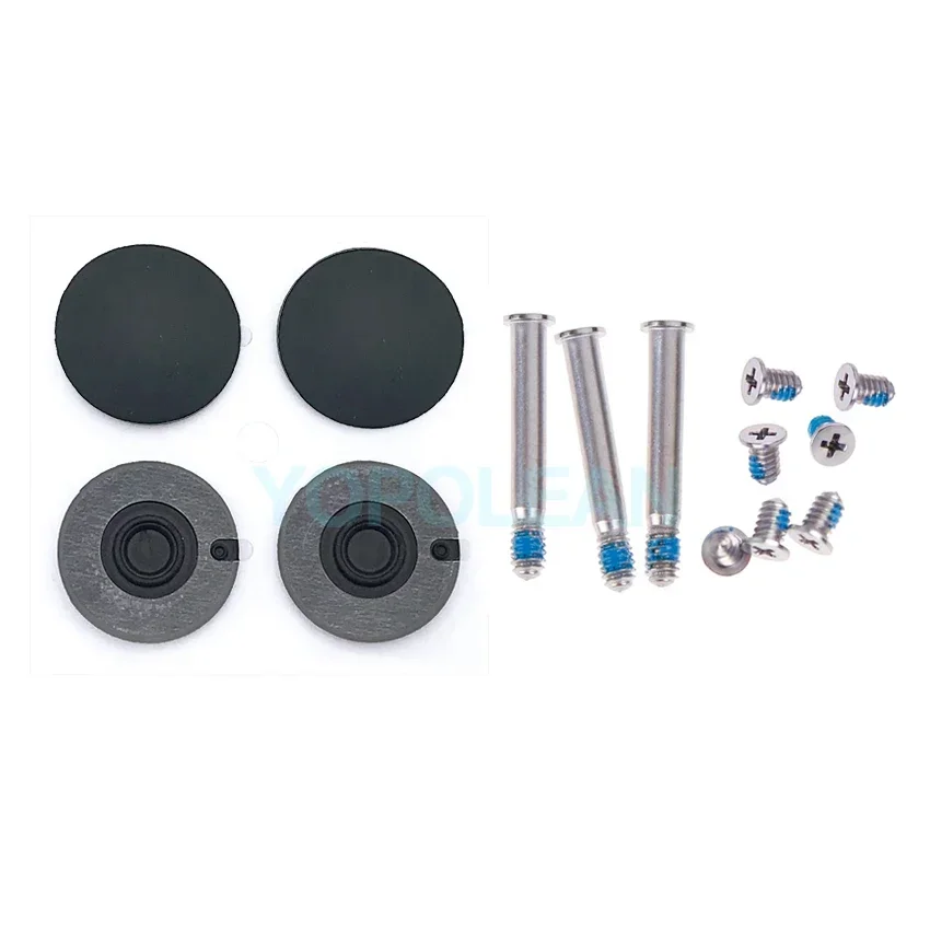 Laptop Rubber Feet New Bottom Case Rubber Feet With Screws Screwdriver For Macbook Pro 13" 15" 17" A1278 A1286 A1297 2008 2009 2010 2011 2012 Years