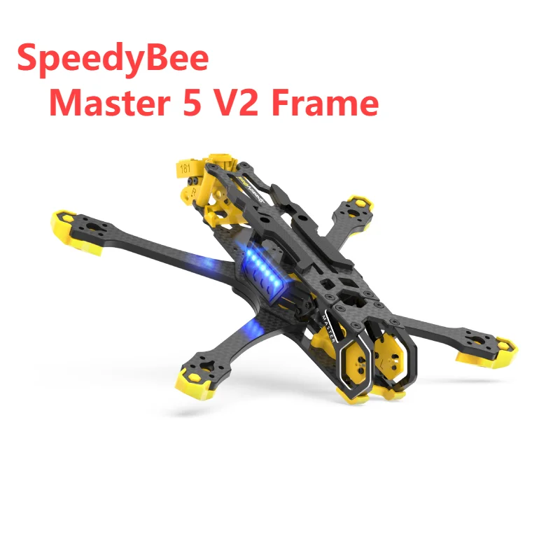 

SpeedyBee Master 5 V2 Frame Kit 5Inch For AnalogVTX / O3 HDVTX / Airunit / Link / Vista HD VTX FPV Racing Freestyle Drone