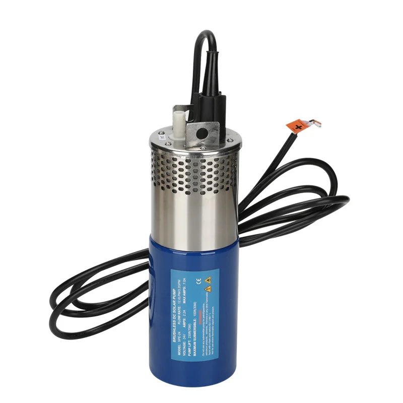 Bürstenloser Motor ) 12V 24V 12l/min 120m Tauch-Solar pumpe