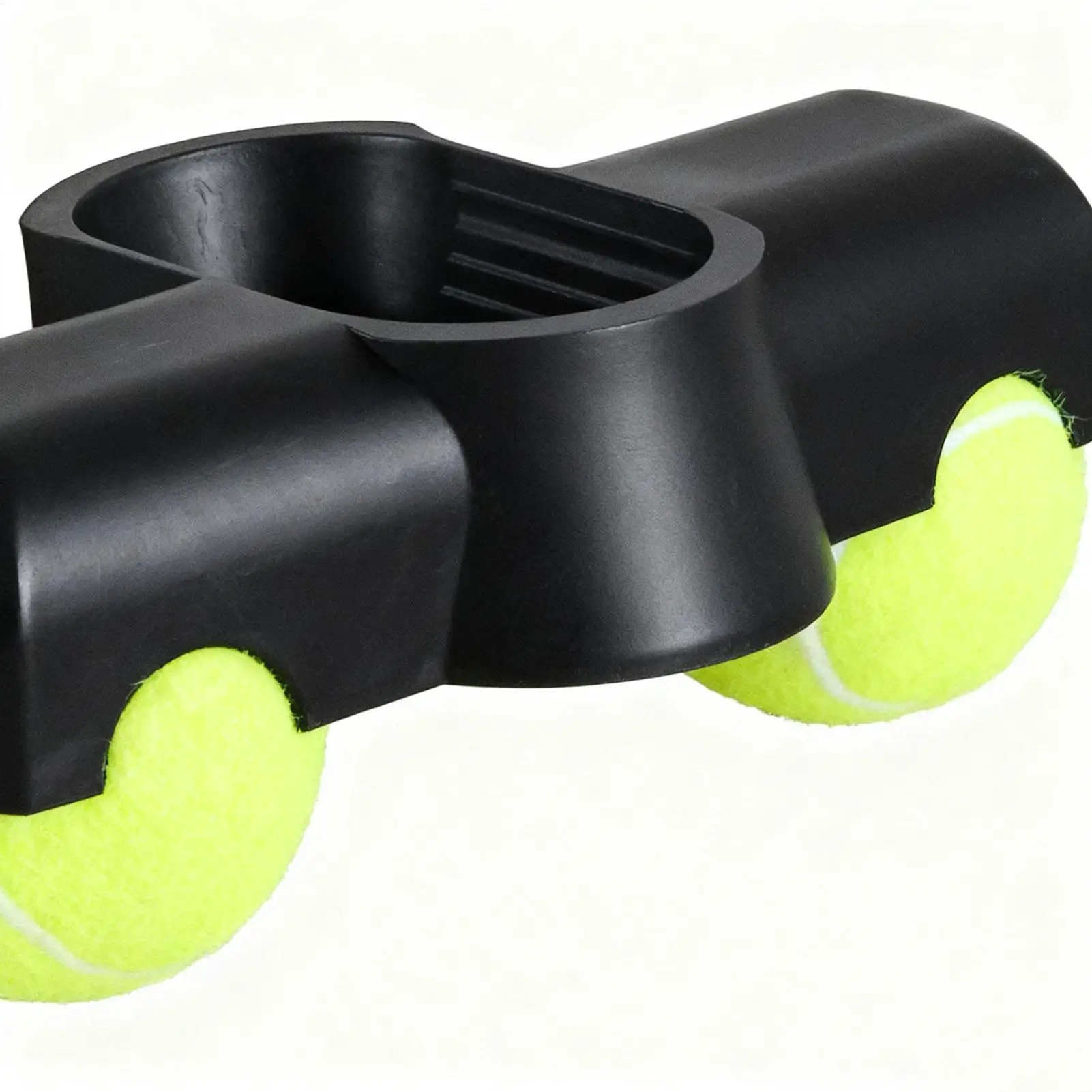 Tennisball-Fahrrad-Kippfüße, reibungssicheres Fahrradzubehör mit 2 Tennisbällen für Indoor-Trainer, universell für Jugendliche und Teenager – Detail 3