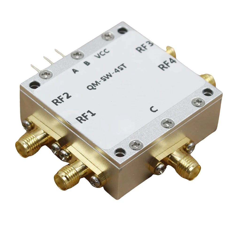 Interruttore a Levetta 0.1-6GHz da 1 a 4 per il Controllo di Tutti i Quattro Canali del Segnale Microonde - immagine 3